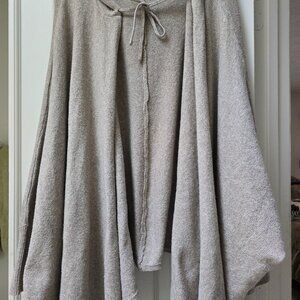 Oversize Casual Hoodie Batwing Cape